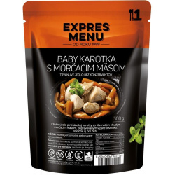 EXPRES MENU Baby karotka s morčacím mäsom 300g