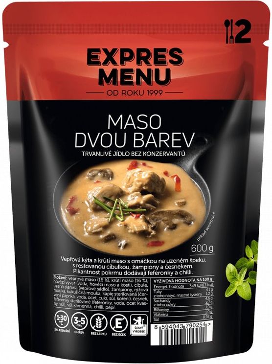 EXPRES MENU Dvojfarebné mäso 600g