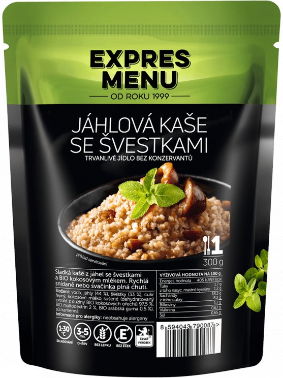 EXPRES MENU Pšenová kaša so slivkami 300g