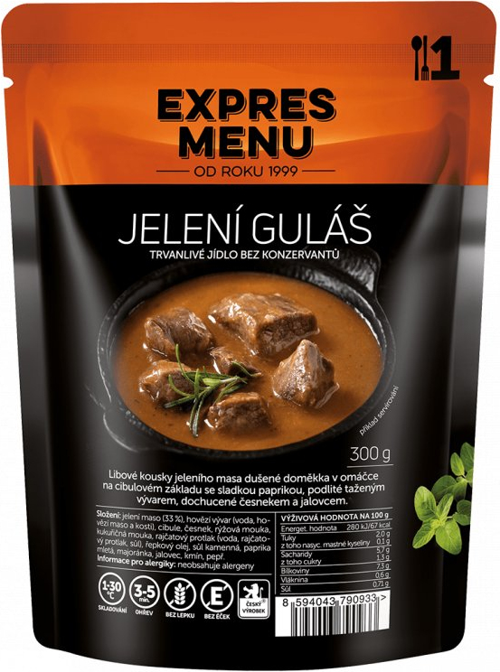 EXPRES MENU Jelení guláš 300g