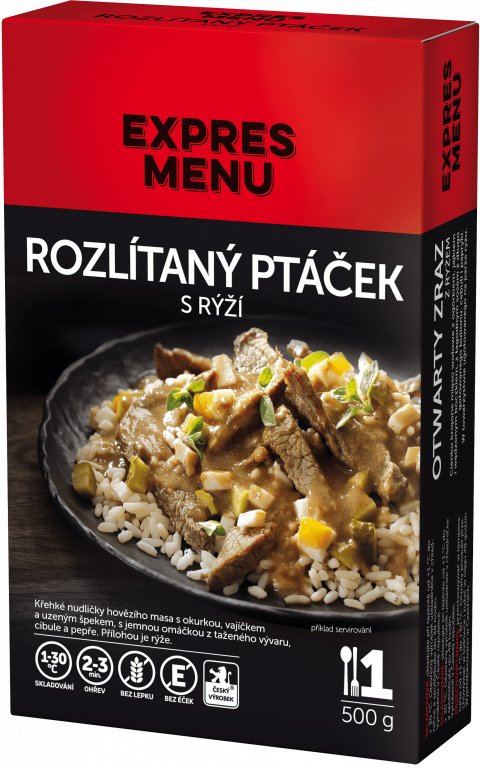 EXPRES MENU KM Rozlietaný vtáčik s ryžou 500g