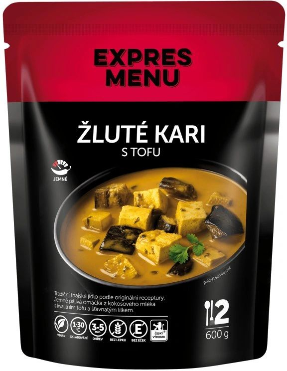 EXPRES MENU Žlté karí s tofu 600g