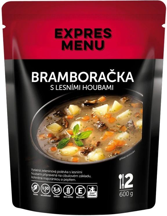 EXPRES MENU Zemiaková polievka s lesnými hubami 600g