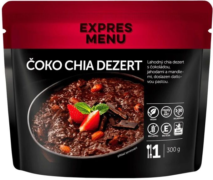 EXPRES MENU Čoko chia dezert 300g