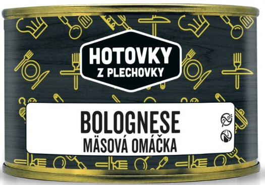 HOTOVKY Z PLECHOVKY Bolognese mäsová omáčka 2 porcie 400g