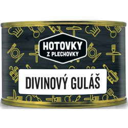 HOTOVKY Z PLECHOVKY Divinový guláš 400ml