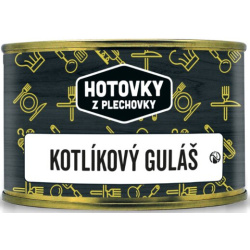 HOTOVKY Z PLECHOVKY Kotlíkový guláš 400ml