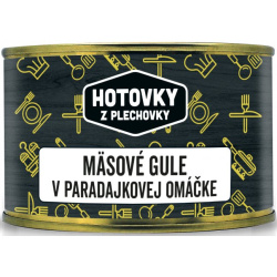 HOTOVKY Z PLECHOVKY Mäsové gule v paradajkovej omáčke 1 porcia 400g