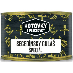 HOTOVKY Z PLECHOVKY Segedínsky guláš špeciál 400g