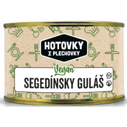 HOTOVKY Z PLECHOVKY Vegan segedínsky guláš 400g