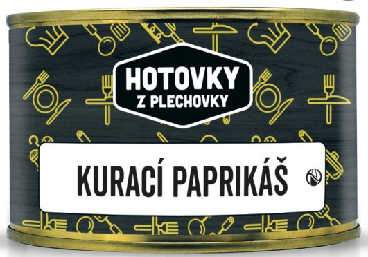 HOTOVKY Z PLECHOVKY Kurací paprikáš 400g