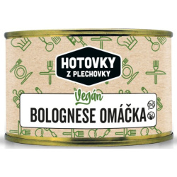 HOTOVKY Z PLECHOVKY Vegan bolognese omáčka 400g