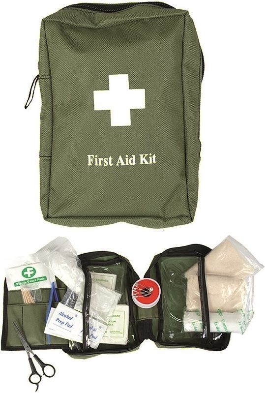 MILTEC Lekárnička First Aid Large - olivová (16027001)