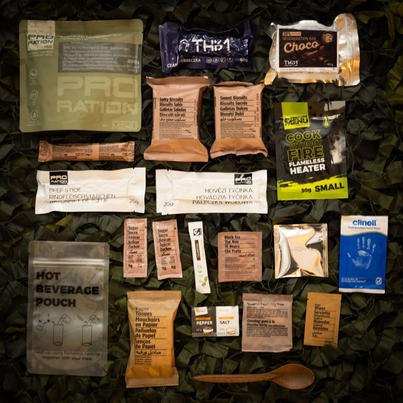 ADVENTURE MENU MRE Ultimate Tactical Ration HALF DAY MENU IV