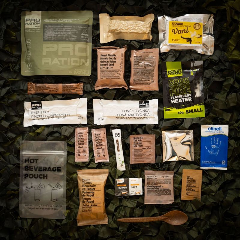 ADVENTURE MENU MRE Ultimate Tactical Ration HALF DAY MENU V