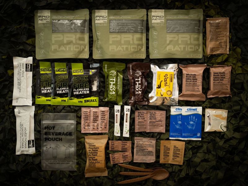 ADVENTURE MENU MRE Ultimate Tactical Ration FULL DAY MENU V