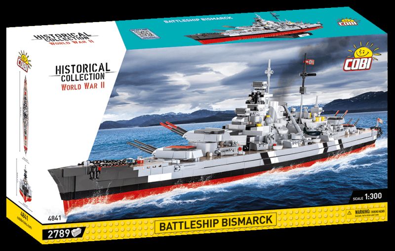 COBI Stavebnica HC WW2 Battleship Bismarck (COBI-4841)