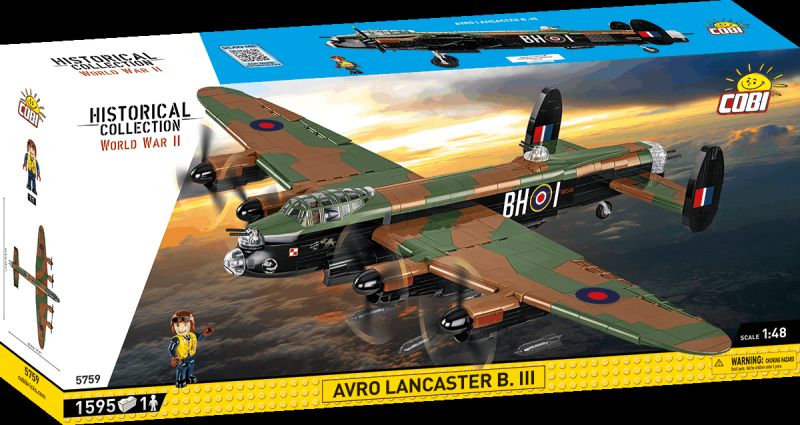 COBI Stavebnica HC WW2 Avro Lancaster B. III (COBI-5759)