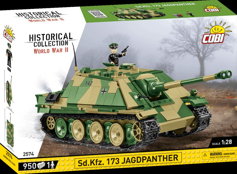 COBI Stavebnica HC WW2 Sd.Kfz. 173 Jagdpanther (COBI-2574)