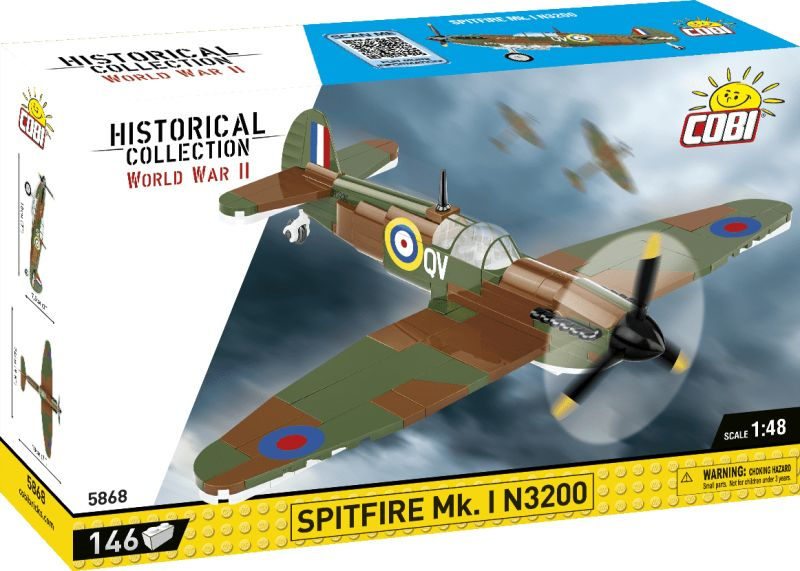 COBI Stavebnica HC WW2 Spitfire MK. I N3200 (COBI-5868)