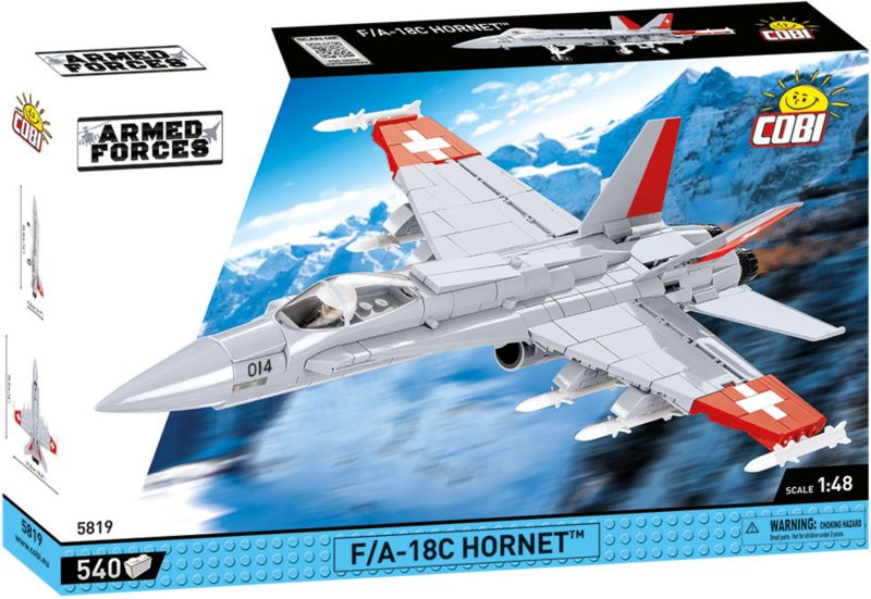 COBI Stavebnica AF F/A-18C Hornet Swiss (COBI-5819)