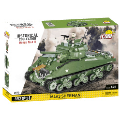 COBI Stavebnica HC WW2 M4A3 Sherman (COBI-2570)