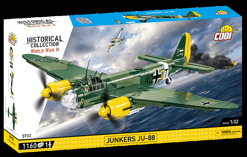 COBI Stavebnica HC WW2 Junkers Ju 88 (COBI-5733)