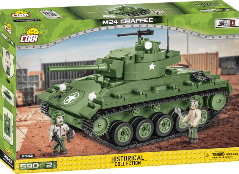 COBI Stavebnica WW2 M24 Chaffee (COBI-2543)