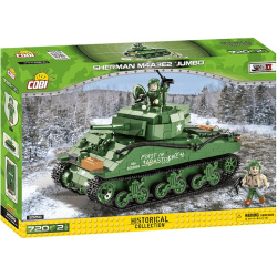 COBI Stavebnica WW2 Sherman M4A3E2 Jumbo (COBI-2550)