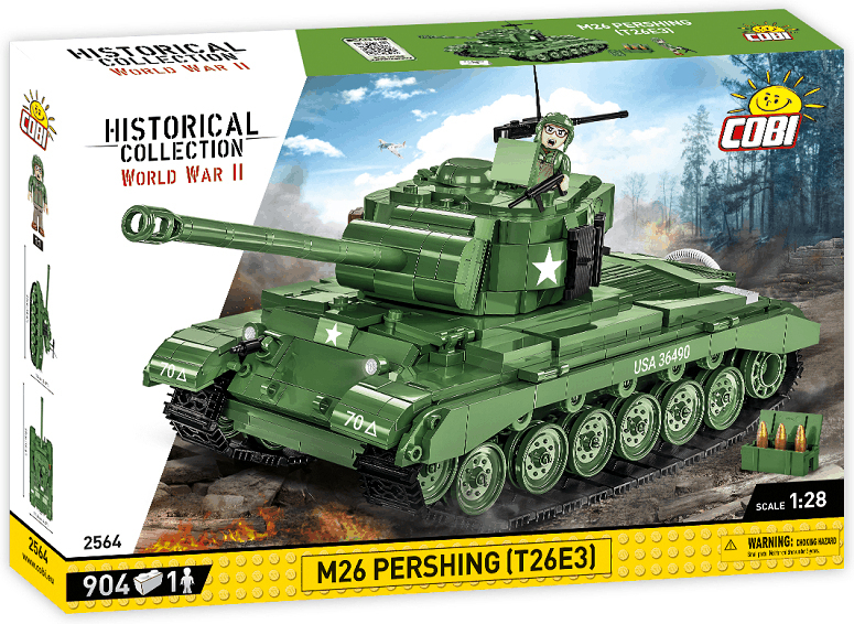 COBI Stavebnica WW2 M26 Pershing (T26E3) (COBI-2564)