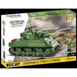 COBI Stavebnica HC WW2 Sherman IC Firefly Hybrid (COBI-2276)