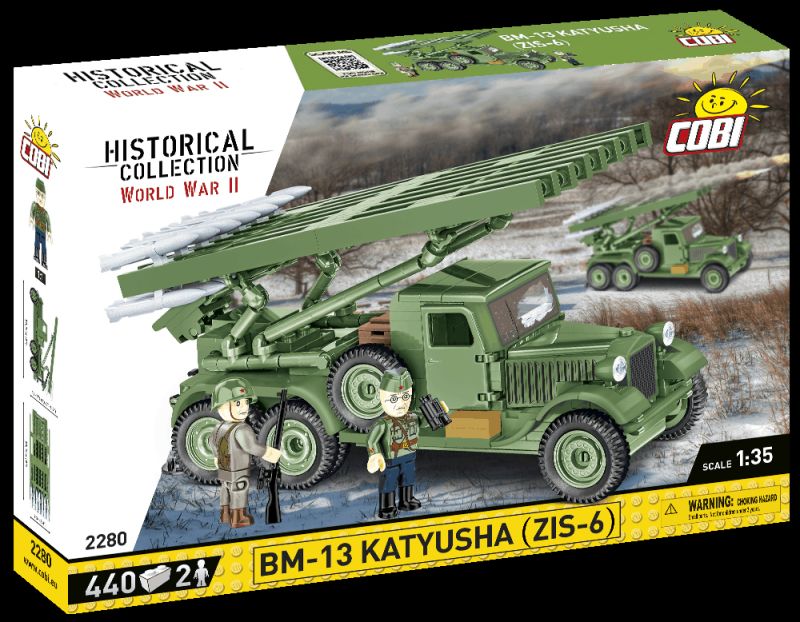 COBI Stavebnica HC WW2 BM-13 Katyusha (ZIS-6) (COBI-2280)