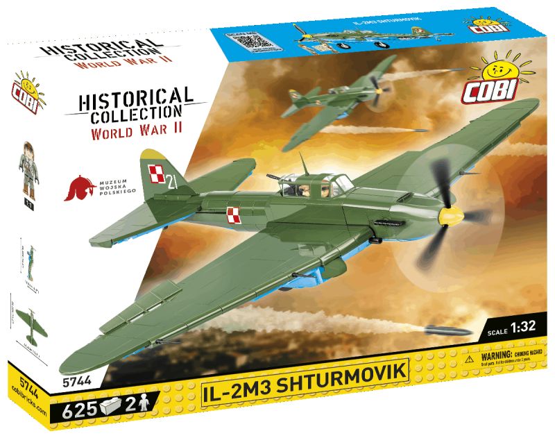 COBI Stavebnica HC WW2 IL-2M3 Shturmovik (COBI-5744)