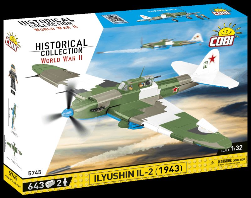 COBI Stavebnica HC WW2 Ilyushin IL-2 (1943) (COBI-5745)