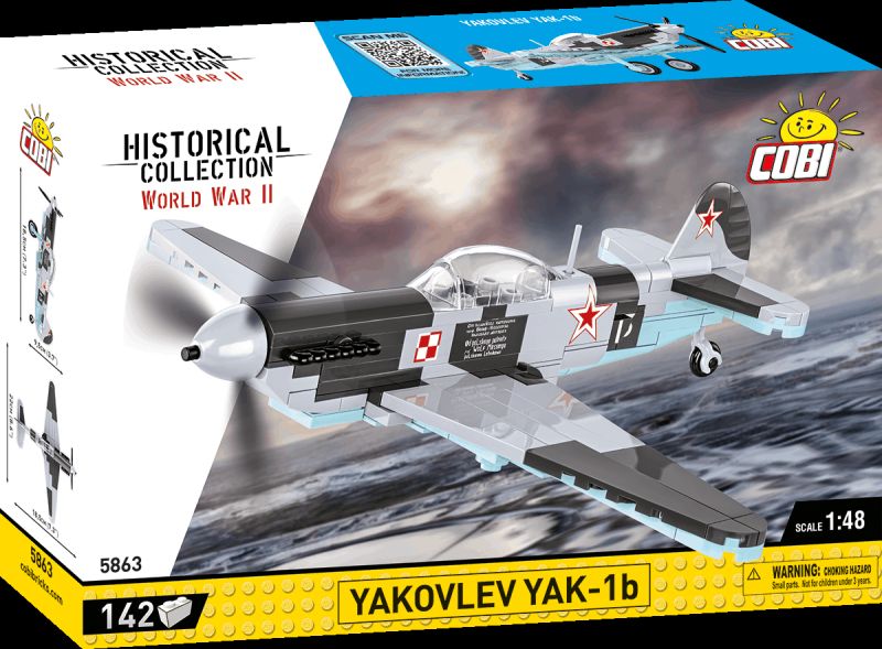 COBI Stavebnica HC WW2 Yakovlev Yak-1b (COBI-5863)