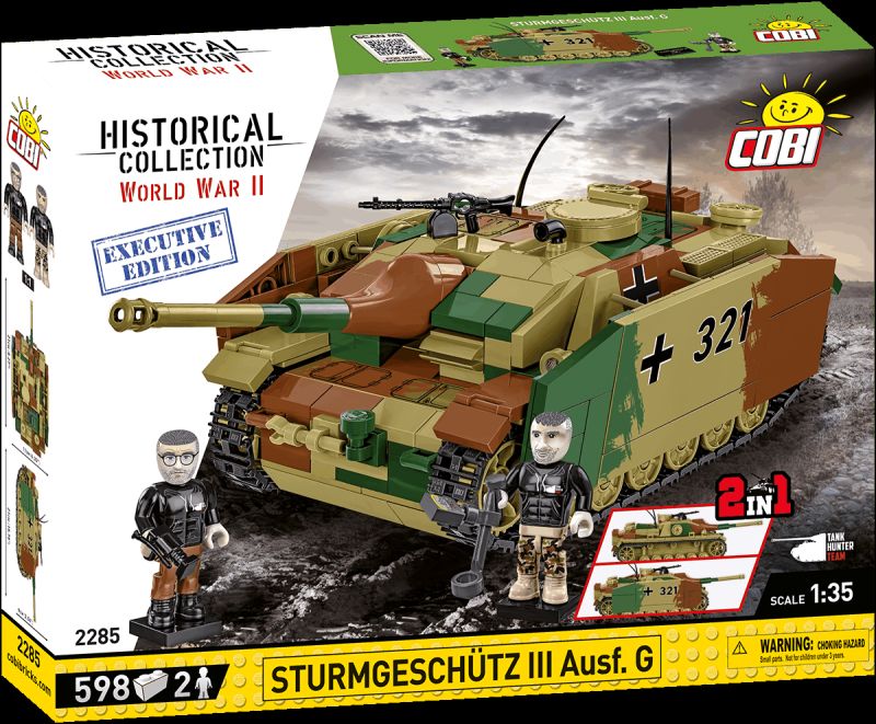 COBI Stavebnica HC WW2 Sturmgeschütz III Ausf.G (Executive Edition) (COBI-2285)