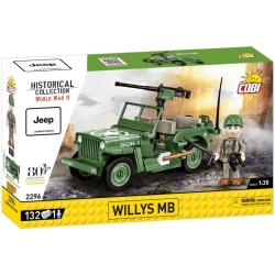 COBI Stavebnica HC WW2 Willys MB (COBI-2296)