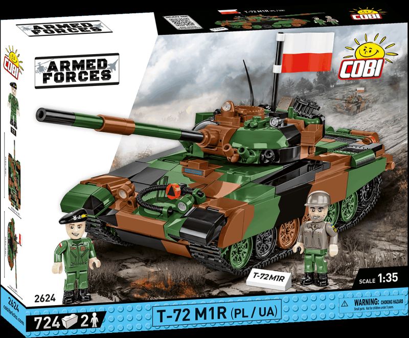 COBI Stavebnica AF T-72M1R (PL/UA) (COBI-2624)