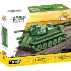 COBI Stavebnica HC WW2 T-34/76 1:72 (COBI-3088)