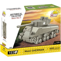 COBI Stavebnica HC WW2 M4A3 Sherman 1:72 (COBI-3089)