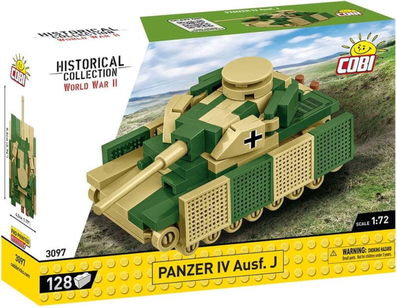 COBI Stavebnica HC WW2 Panzer IV Ausf. J 1:72 (COBI-3097)