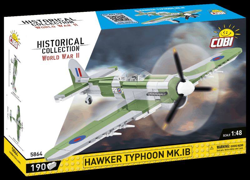 COBI Stavebnica HC WW2 Hawker Typhoon Mk.1B (COBI-5864)