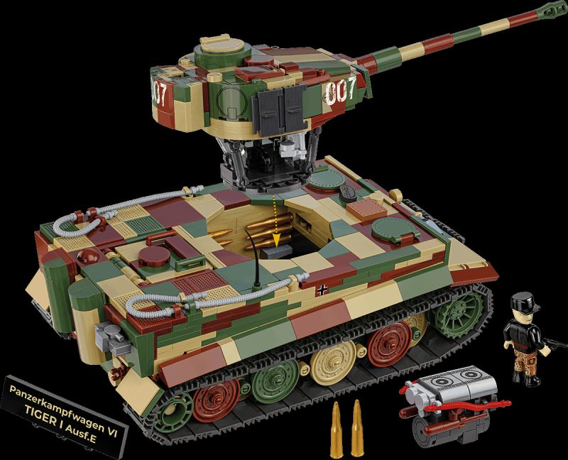 COBI Stavebnica HC WW2 Panzerkampfwagen VI Tiger I Ausf. E - Executive Edition (COBI-2587)