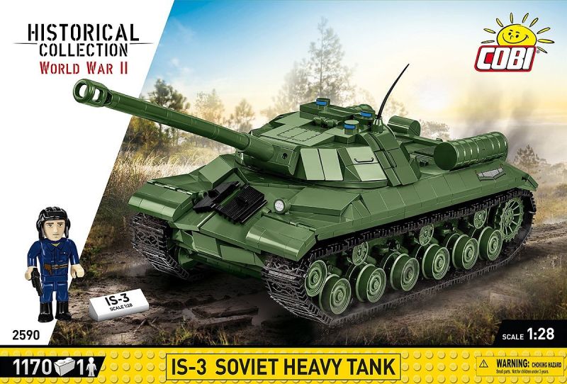 COBI Stavebnica HC WW2 IS-3 Soviet Heavy Tank (COBI-2590)