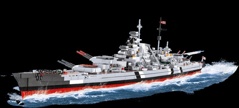 COBI Stavebnica HC WW2 Battleship Bismarck (COBI-4841)