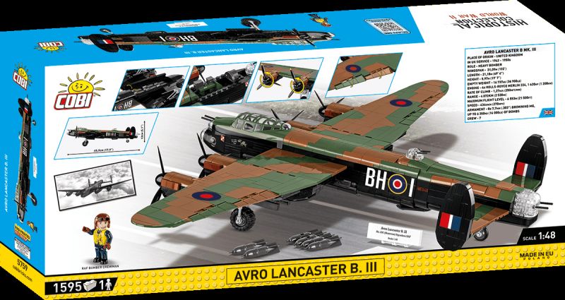 COBI Stavebnica HC WW2 Avro Lancaster B. III (COBI-5759)