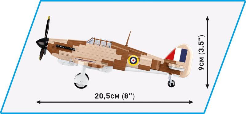 COBI Stavebnica HC WW2 Hawker Hurricane Mk.1 (COBI-5866)