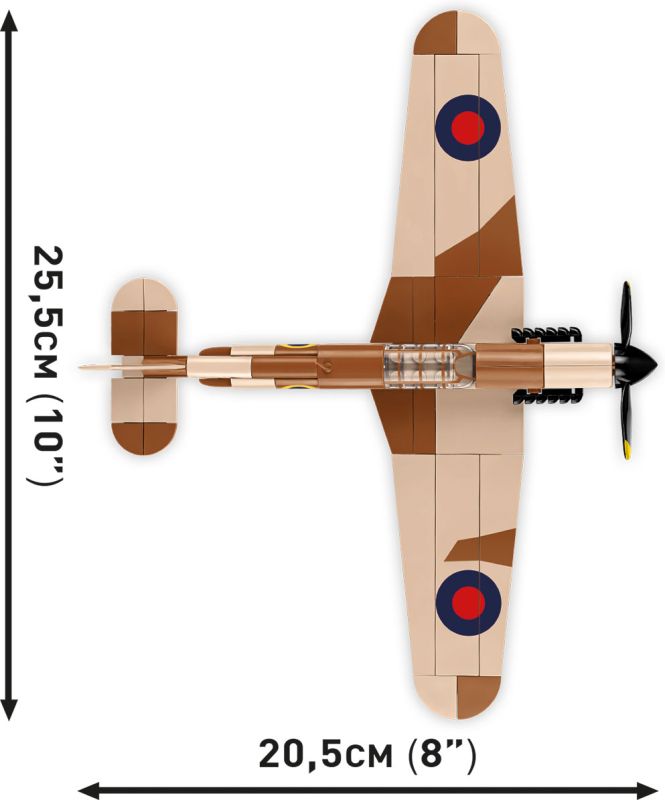 COBI Stavebnica HC WW2 Hawker Hurricane Mk.1 (COBI-5866)