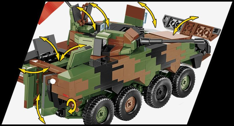 COBI Stavebnica AF KTO Rosomak (PL/UA) (COBI-2629)