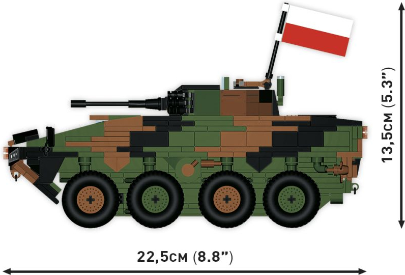 COBI Stavebnica AF KTO Rosomak (PL/UA) (COBI-2629)